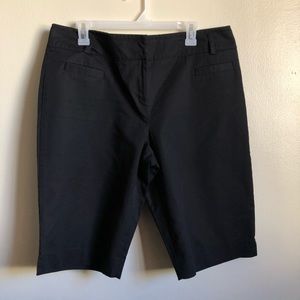 APT 9 BLACK BERMUDA SHORTS 16